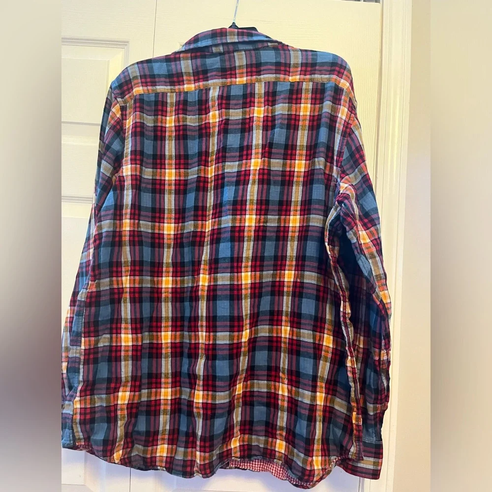 Banana Republic Men's Button Down Plaid Shirt